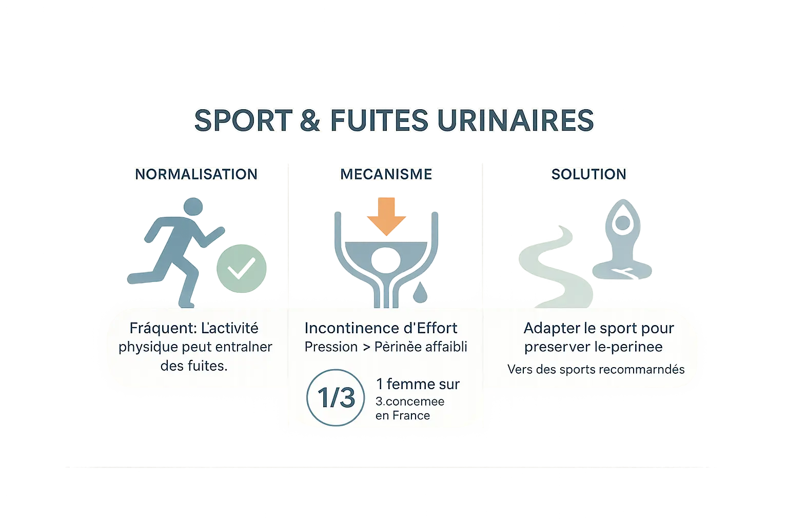 sport-et-fuites-urinaires-normalisation-mecanisme-et-solution Fuites urinaires et sport : sports recommandés et à éviter